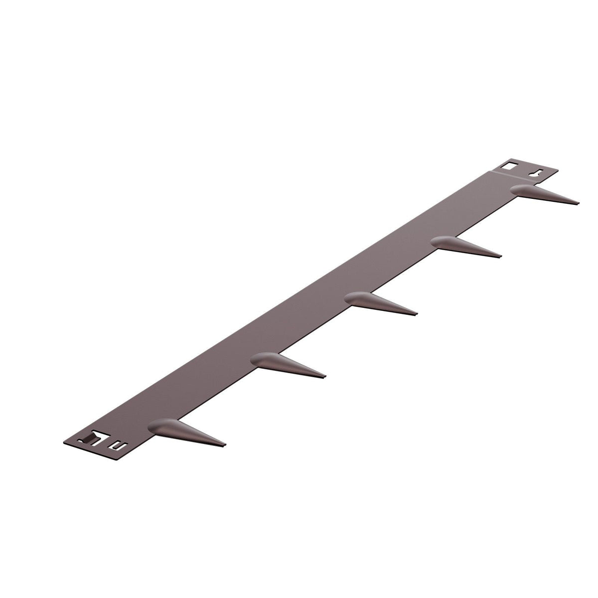 Steel Landscape Edging, 5 Packs 39 x 3 in Rust-Resistant Metal Landscape Edging, Bendable Garden Edging Border, Heavy Duty Lawn Edging, Easy-to-Install, Flower Bed Yard Pathway Divider Brown