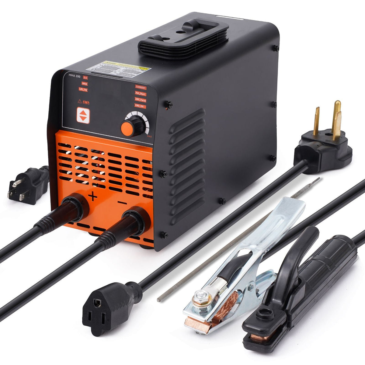 Stick Welder, 200A ARC/Lift TIG 2-IN-1 Welding Machine with IGBT Inverter 110V/220V Portable MMA Welder Machine with Hot Start, Arc force and Anti-Stick