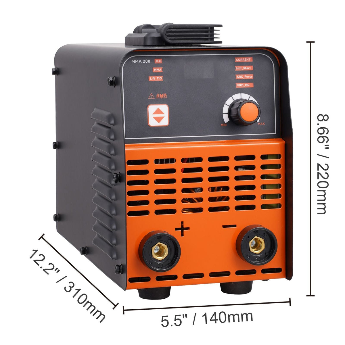 Stick Welder, 200A ARC/Lift TIG 2-IN-1 Welding Machine with IGBT Inverter 110V/220V Portable MMA Welder Machine with Hot Start, Arc force and Anti-Stick