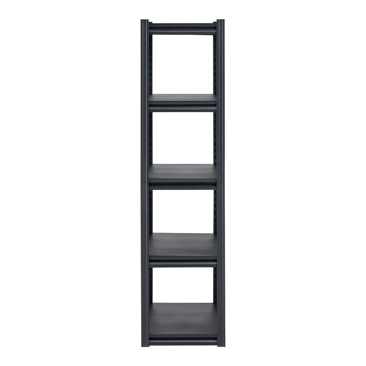Storage Shelves, 2000 lbs, 5 Tier Garage Storage Shelving, 16" D x 32" W x 63" H Adjustable Metal Shelves for Garage Shelves Utility Rack Shelf, Ideal for Kitchen, Warehouse, Basement, Black