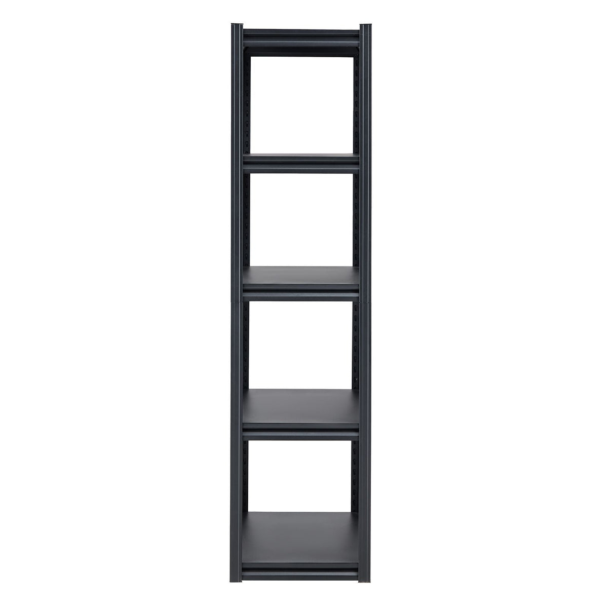Storage Shelves, 2000 lbs, 5 Tier Garage Storage Shelving, 18" D x 36" W x 72" H Adjustable Metal Shelves for Garage Shelves Utility Rack Shelf, Ideal for Kitchen, Warehouse, Basement, Black
