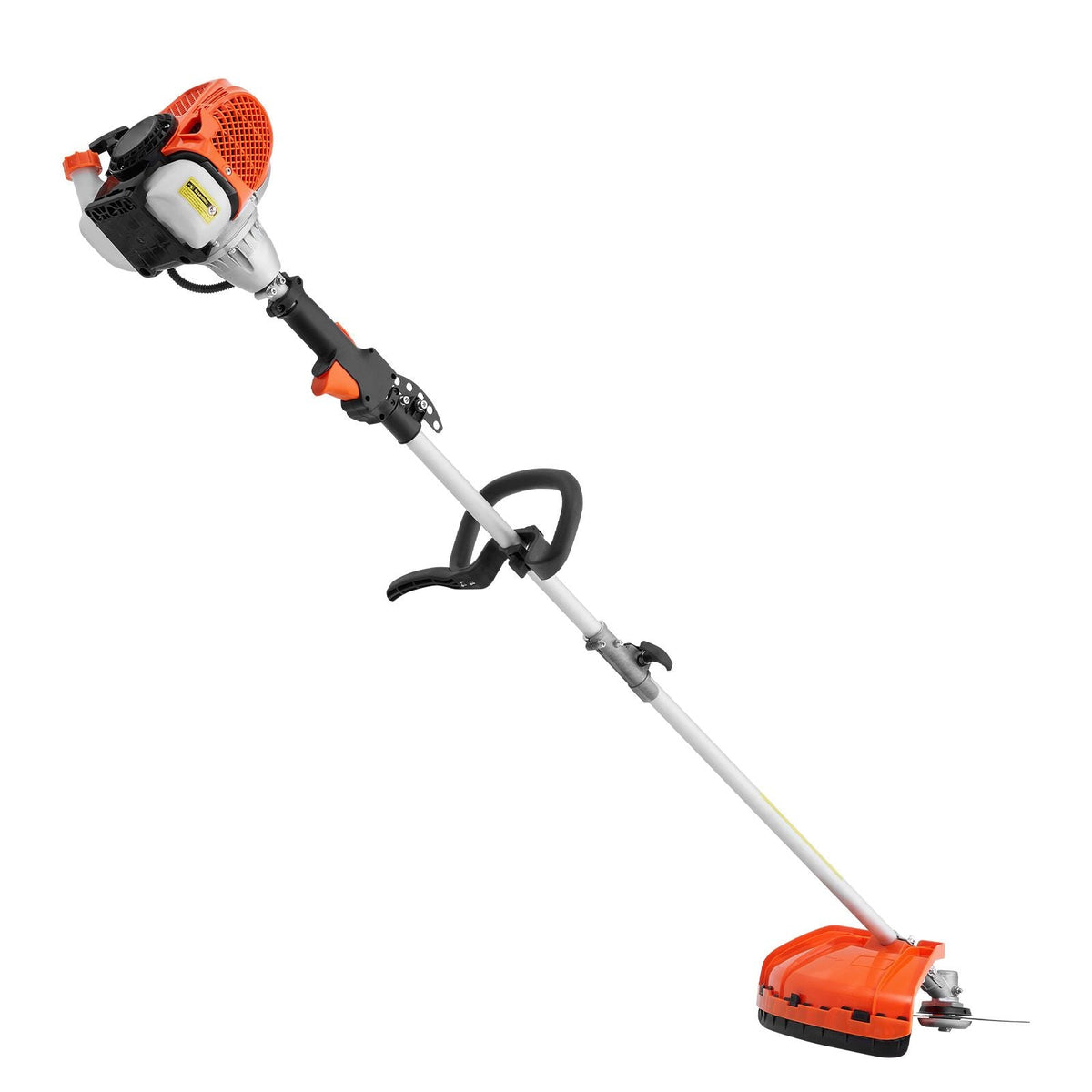 String Trimmer, 25.2CC 2-Stroke, Gas Powered Weed Wacker, 16.9" Cordless Grass Trimmer, Multi-Functional Lawn Edger with Shoulder Strap & 3T Blade, Weed Eater for Quick Grass Cleaning