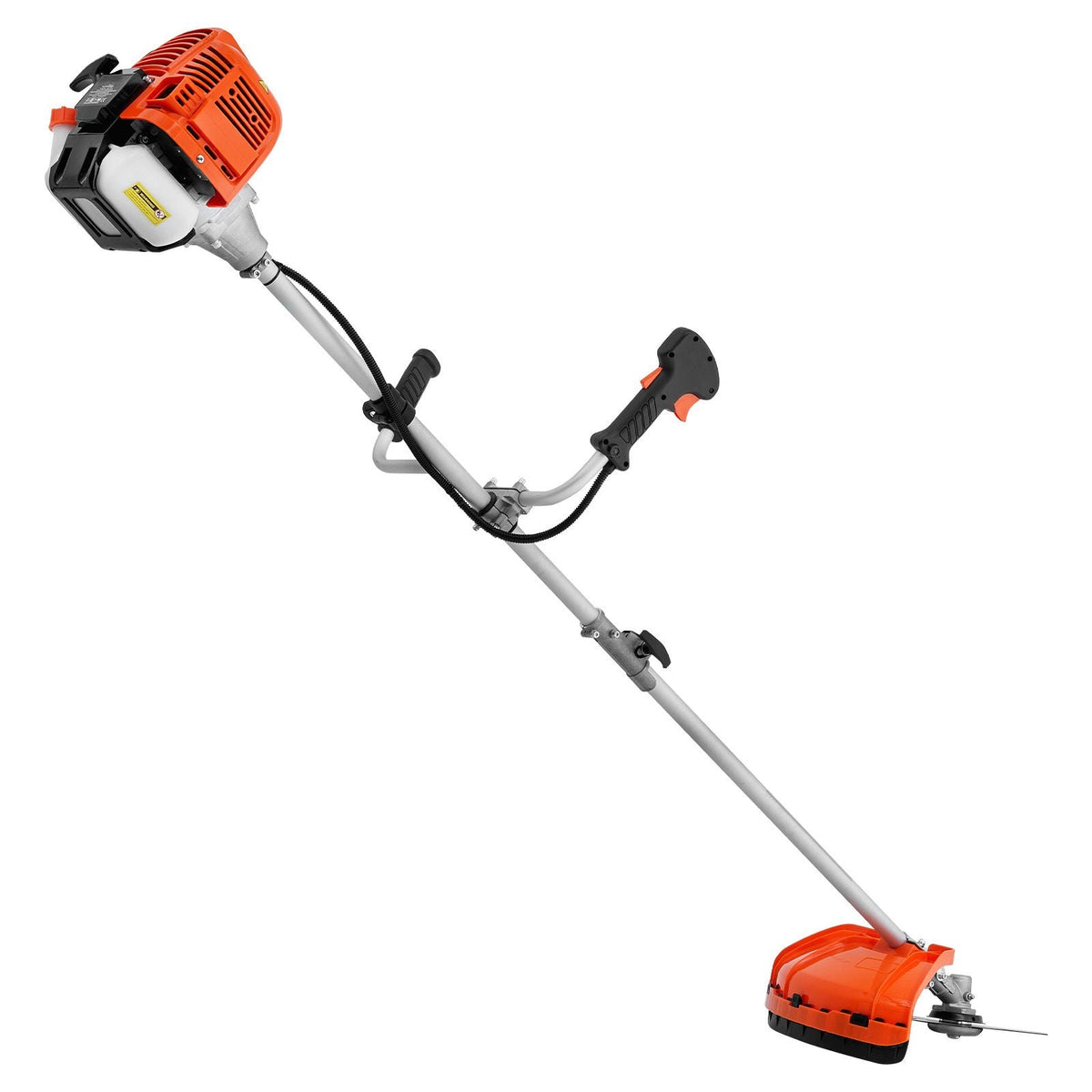 String Trimmer, 51.7CC 2-Stroke, Gas Powered Weed Wacker, 16.9" Cordless Grass Trimmer, Multi-Functional Lawn Edger with Shoulder Strap & 3T Blade, Weed Eater for Quick Grass Cleaning