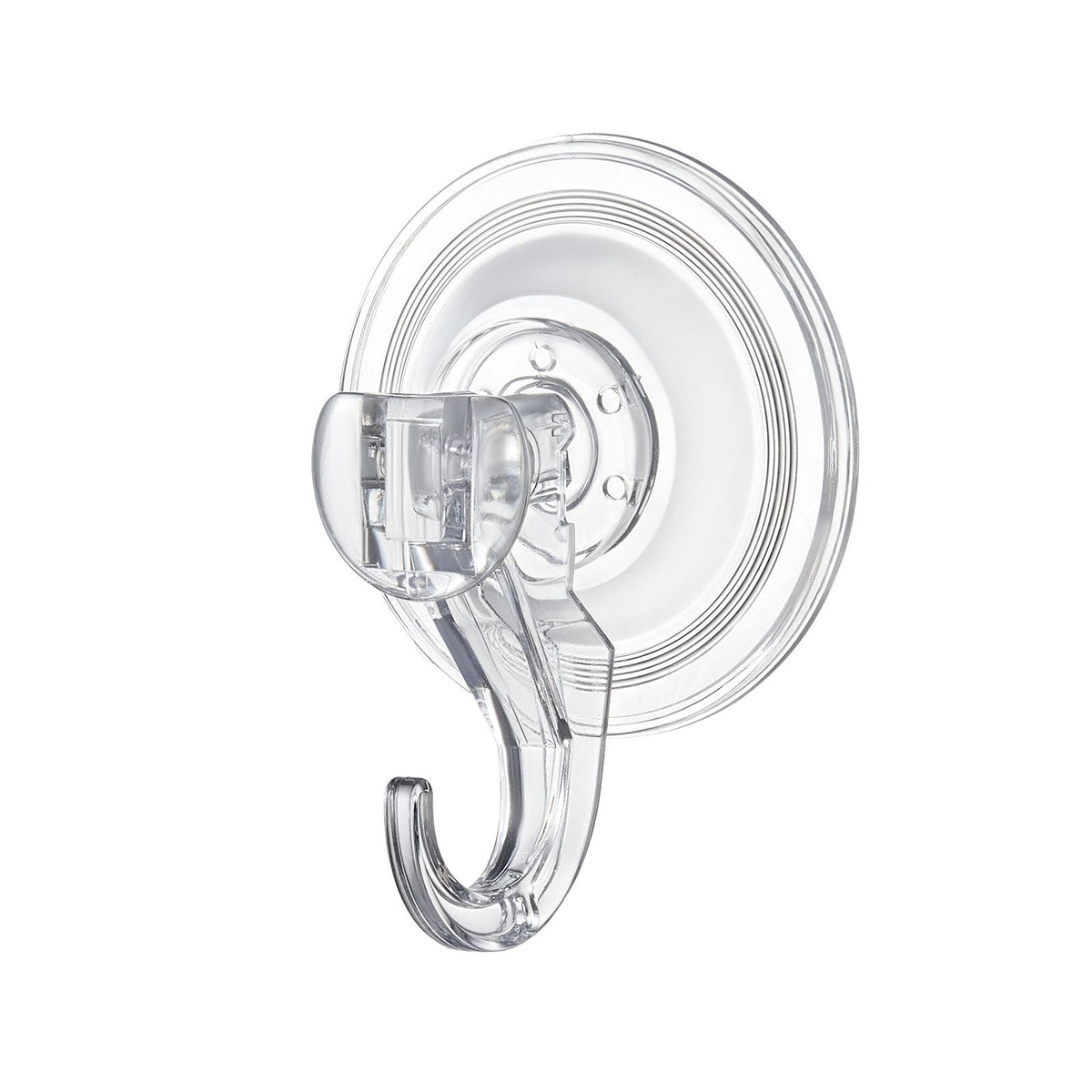 Suction Cup Hooks 6 Pack, 2.76 x 3.54 x 1.57 inch, 10 LBS Max Load Clear Shower Suction Cups, Strong and Reusable Heavy Duty Wall Holder, for Loofah, Towel, Glass, Window, Kitchen, Bathroom