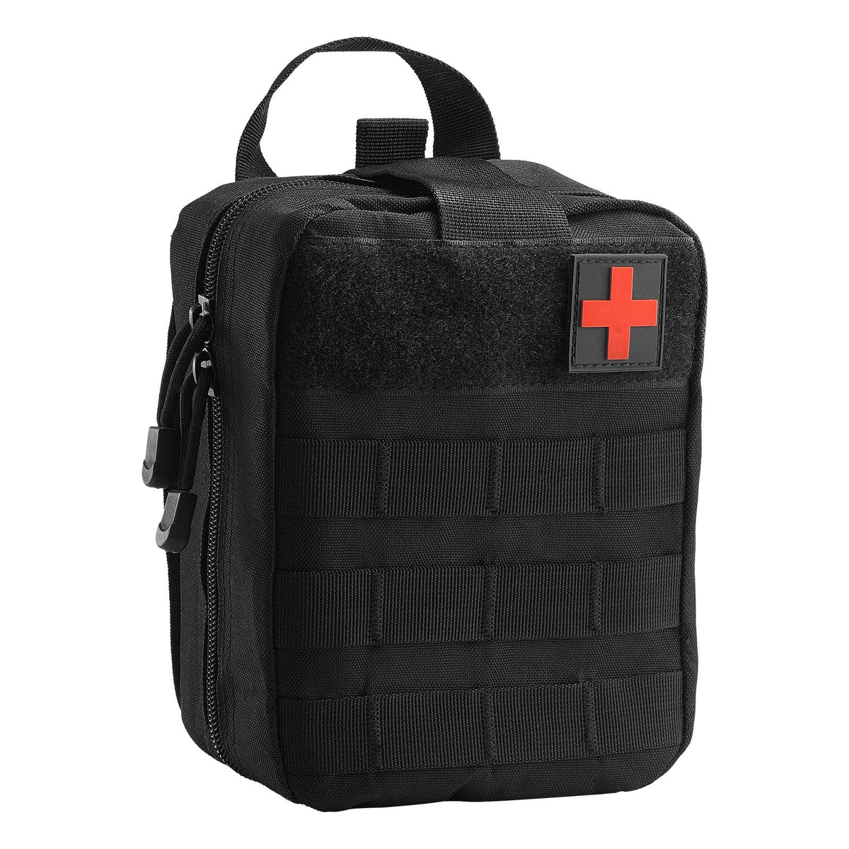 Survival First Aid Kit, 250 Pieces, 600D Nylon Trauma First Aid Bag, Survival Gear and Equipment, Emergency Kits, for Men Women Camping, Boat, Earthquake, Hiking, Hunting, and Outdoor Adventure
