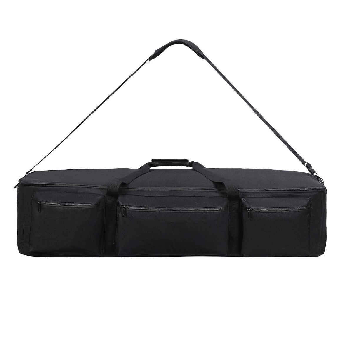 Telescope Case, 40.7", Telescope Large Storage Bag with Fixed Buckles, Multi-Pocket & Detachable Divider, Shock-Absorbent Telescope Carrying Case for Optical Tube & Tripod, Counterweight Pocket