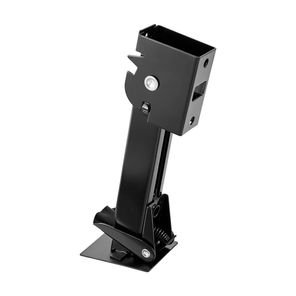 Telescoping Stabilizer Jack, 2PCS Telescoping Folding Trailer Jack, Trailer Swing Down Stabilizer Jack for RV Trailer, Supports 1000lbs Capacity Each, Adjustable from 11.7 inch to 18.2 inch