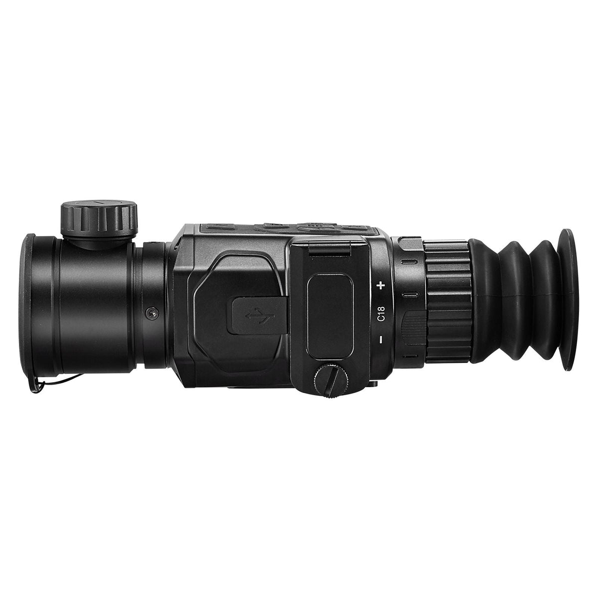Thermal Imager Monocular Hunting Imaging Telescope 1X -8X Zoom 0.39" OLED Scrren