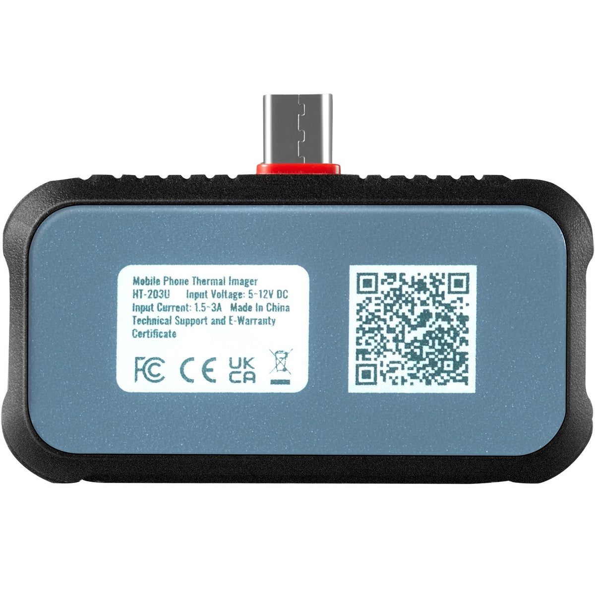 Thermal Imaging Camera for Android, 256 x 192 IR Resolution Infrared Thermal Imager with Visual Camera, 25Hz Refresh Rate Thermal Camera for Smartphone/Tablet, -4-1022 F Temperature Range, IP54