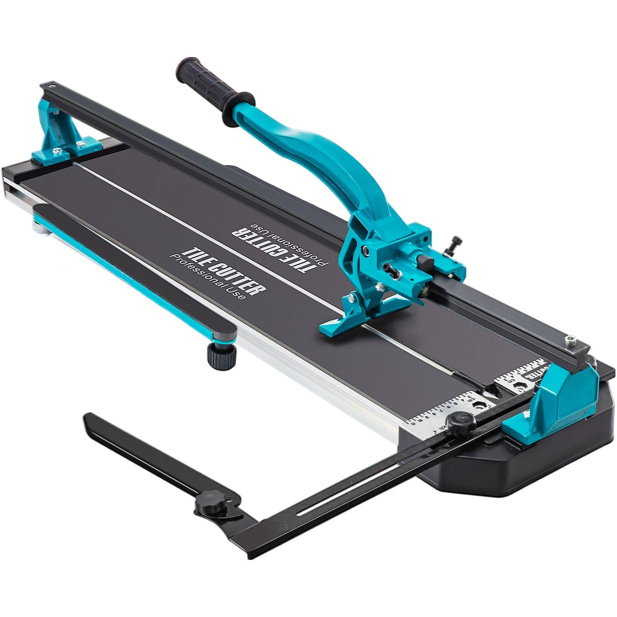 Tile Cutter 31 Inch,Manual Tile Cutter Single Rail with Precise Laser Positioning, Alloy Cutter Wheel with Ergonomic Handle, Accurate Rulers, For Large Tile 0.24\"-0.59\" Thickness