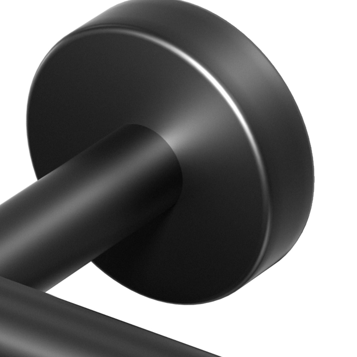 Toilet Paper Holder, Fits Mega Rolls Size, Premium Stainless Steel Rustproof Material, Wall Mounted with Screws, Toilet Roll Tissue Holder for Bathroom, Washroom, Kitchen, Matte Black