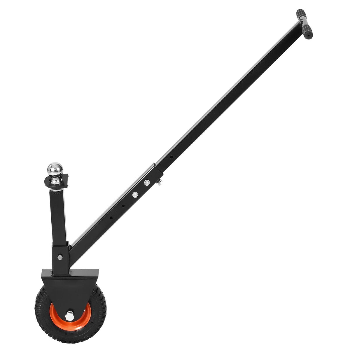 Trailer Dolly, 300lbs Tongue Weight Capacity, 16.5 inch and 22 inch Height Adjustable Trailer Dolly, with 1-7/8 inch and 2 inch Balls, 8.5 inch Pneumatic Rubber Tire, for Moving RV Trailer