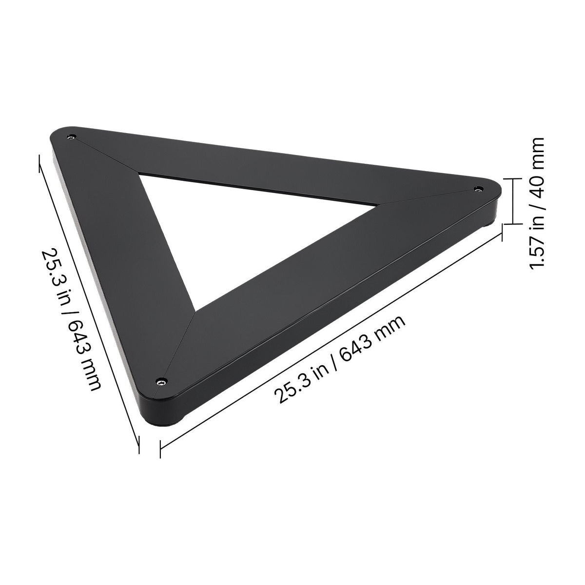 Triangle Hockey Passer, Heavy-Duty Multi-Angle Rebounder, Hockey Passing Aid, Passing & Stick Handling Trainer, Off-Ice & On-Ice Portable Equipment, Help Improve Puck Control & Shooting