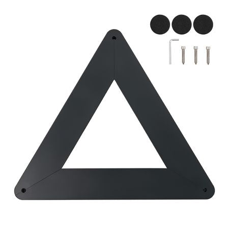 Triangle Hockey Passer, Heavy-Duty Multi-Angle Rebounder, Hockey Passing Aid, Passing & Stick Handling Trainer, Off-Ice & On-Ice Portable Equipment, Help Improve Puck Control & Shooting