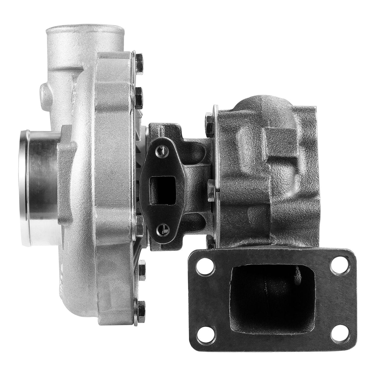 Turbo Turbocharger with Gasket Kit, Turbo Charger Replacement for Car Engines, Compatible with 1.5L-4.0L Engine Displacements, Heat Resistance Engine Turbocharger with K418 Alloy Impeller