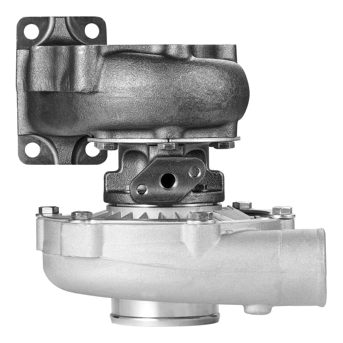 Turbo Turbocharger with Gasket Kit, Turbo Charger Replacement for Car Engines, Compatible with 1.5L-4.0L Engine Displacements, Heat Resistance Engine Turbocharger with K418 Alloy Impeller