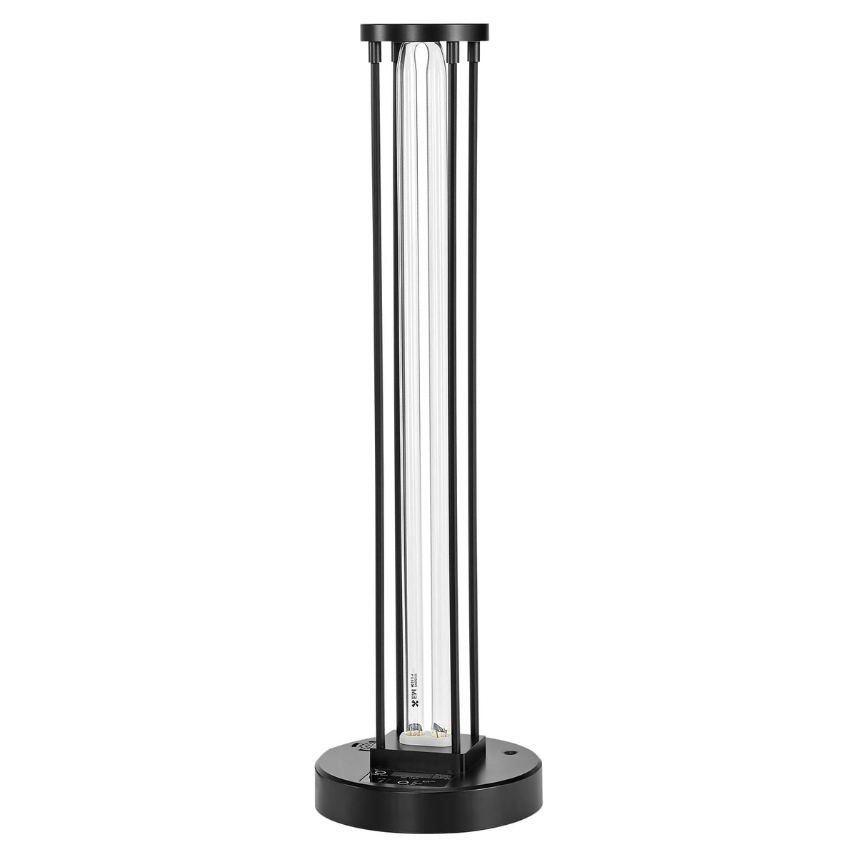 UV Light, 55W Ultraviolet Lamp with Ozone Purifier, UVC Lamp with 30/60/120 Minutes 3-Gear Timer and Remote Control, for Room up to 750 sqft, UVO Lights for Living Room, Bedroom, Hotel, School