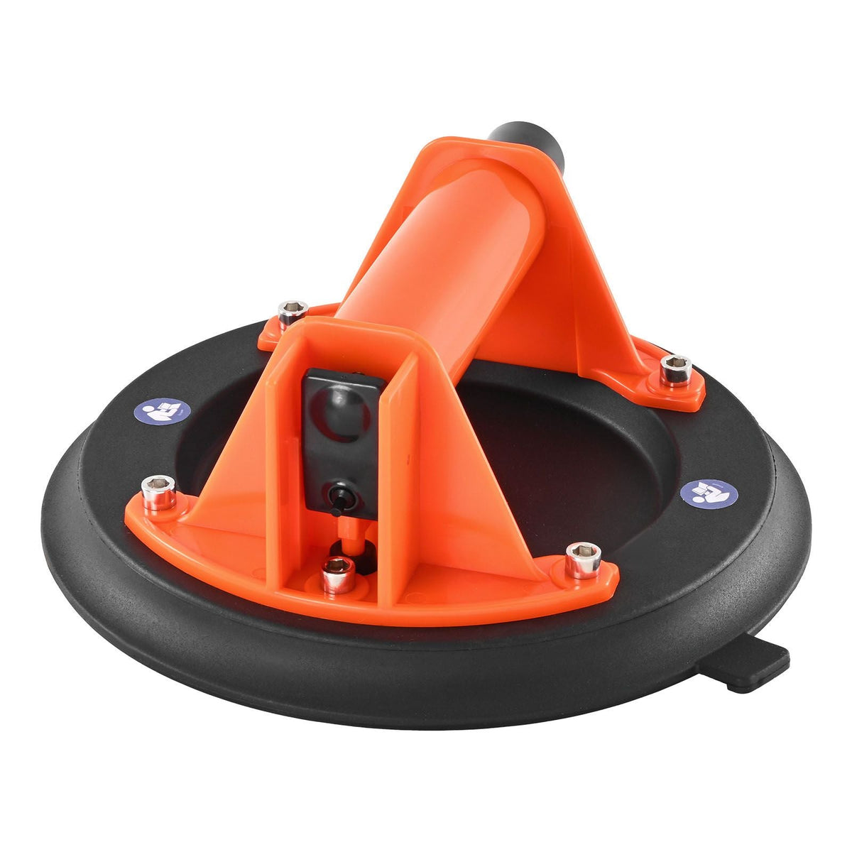 Vacuum Suction Cup, 8-Inch Vacuum Glass Lifter with ABS Handle, 400 lbs Max Lifting Capacity Tile Suction Cup Tool with Carrying Case for Lifting Large Tile, Granite, Drywall, Windows (1-Pack)