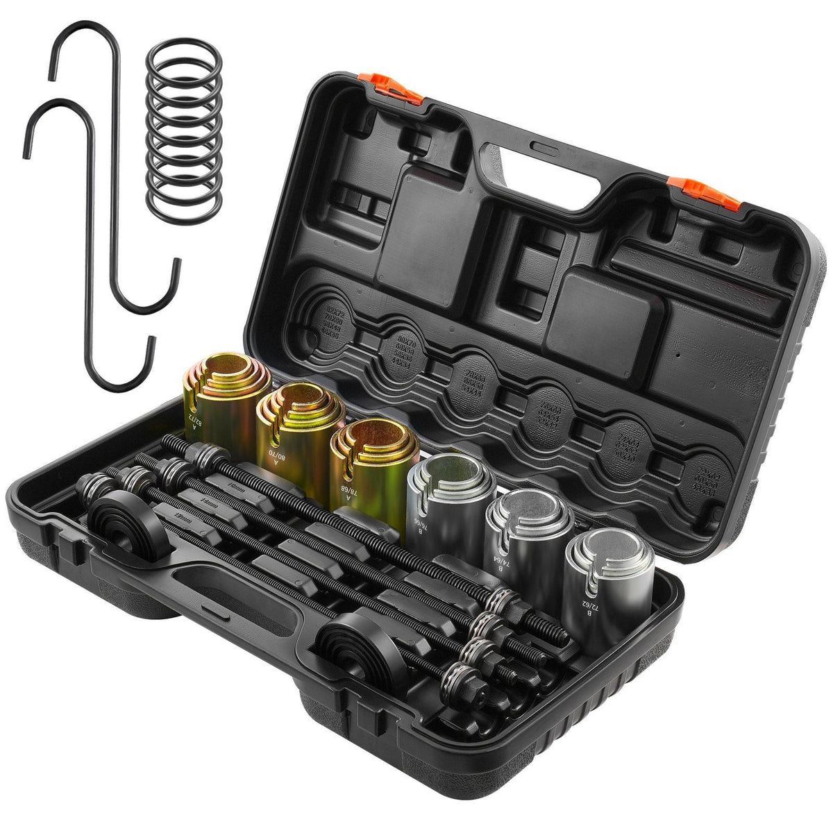 26 PCS Pull and Press Sleeve Kit Steel Bush Bearing Removal Installation