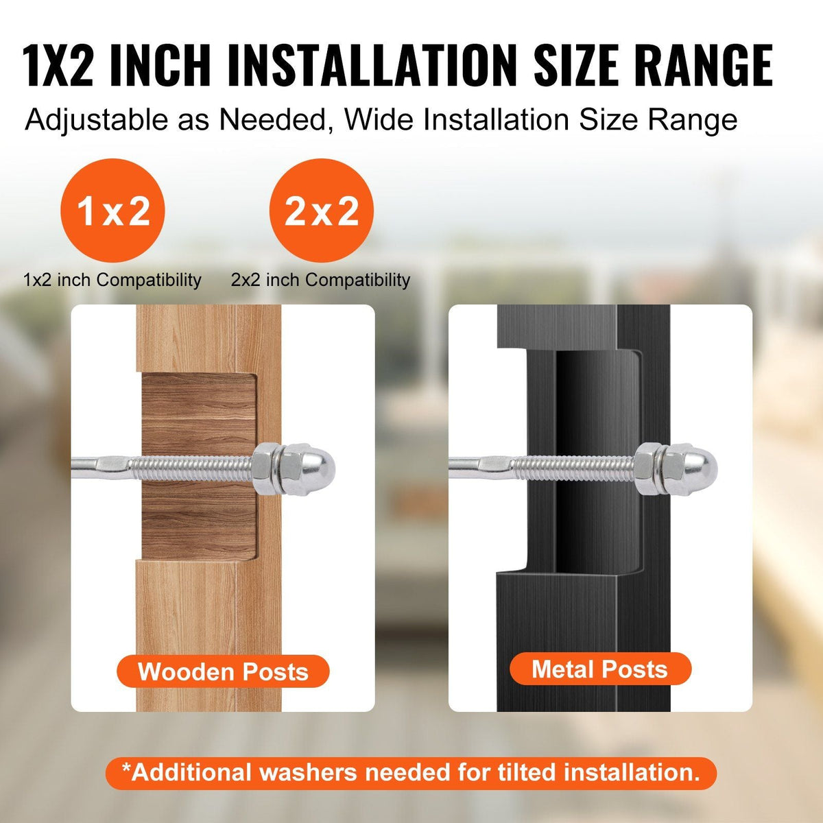 61 Pack Cable Railing Swage Threaded Stud Tension End Fitting Terminal for 1/8" Deck Cable Railing, T316 Stainless Steel, Cable Railing Tensioner 1/8" for Wood/Metal Post, Silver
