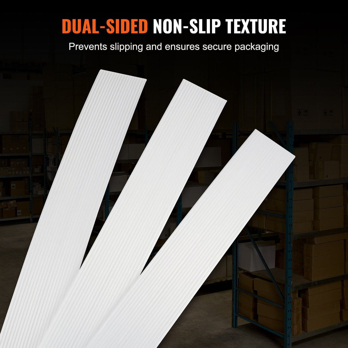 Packaging Woven Strapping Roll 3/4" x 0.03" x 1640' Banding Strap 1763 lbs