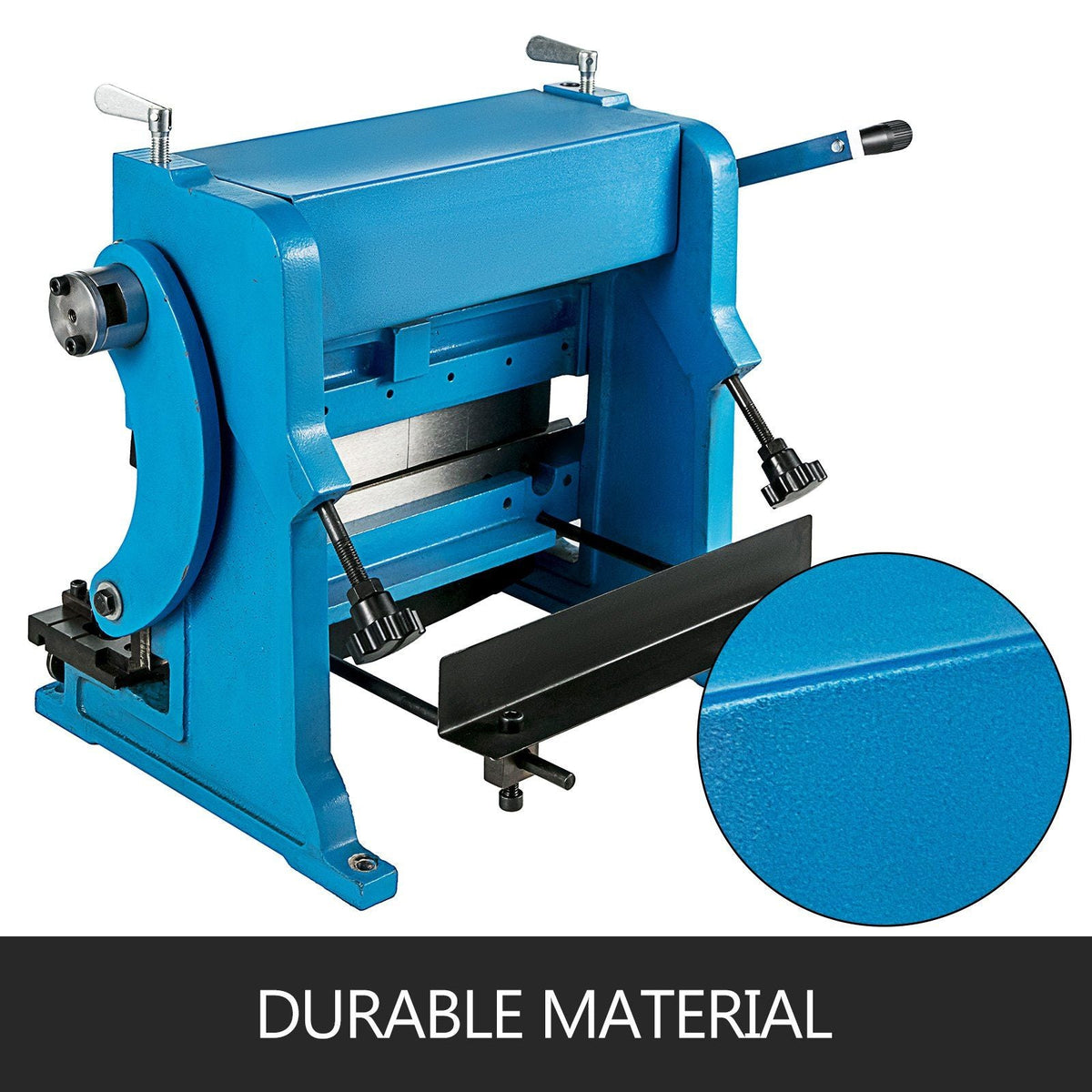 Sheet Metal Brake 3-In-1 12-inch,Shear Press Brake 20-Gauge Capacity,Combination Sheet Metal Machine Solid Construction,Shears and Slip Roll Machine for Shear Bending Rolling