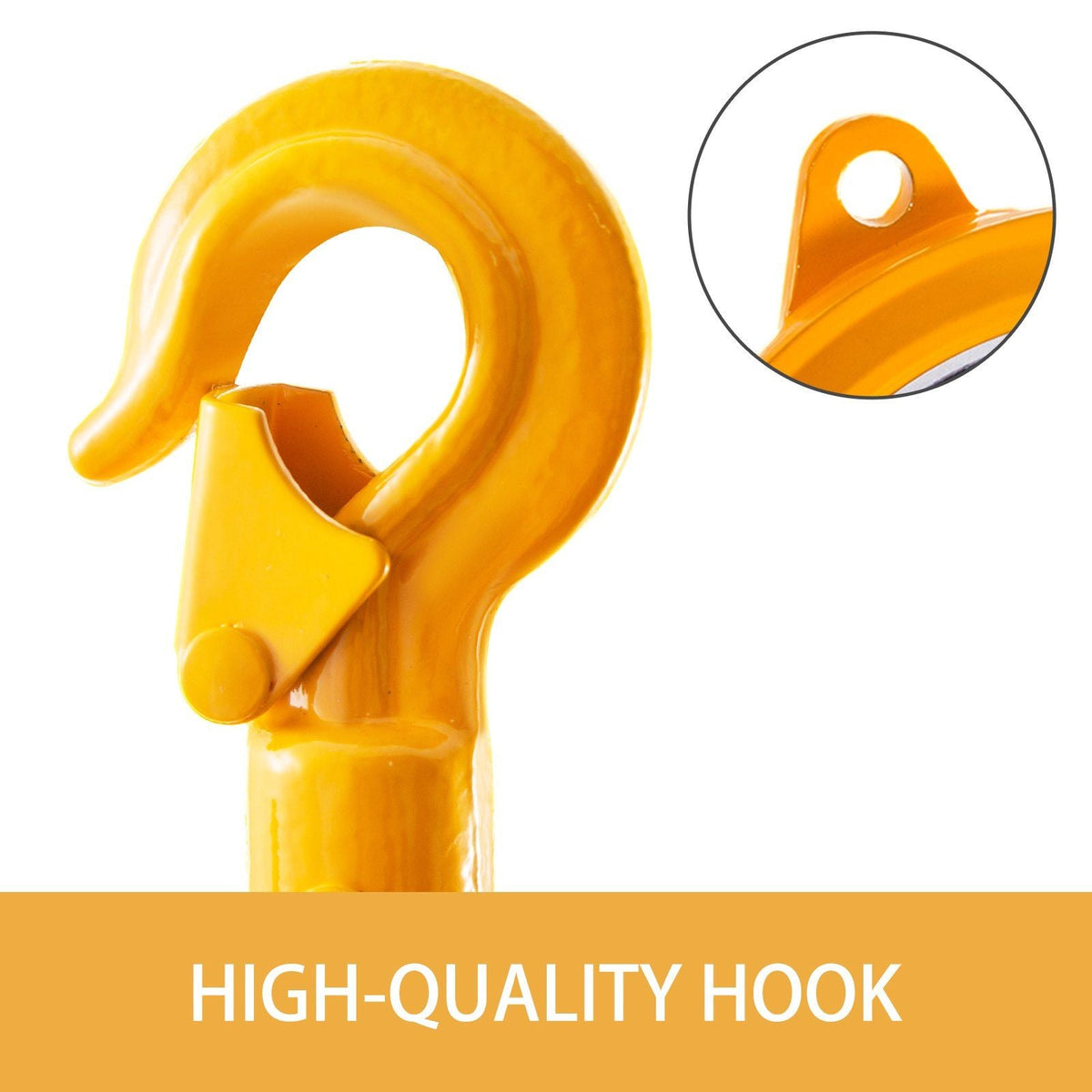 Spring Balancer 2-7lbs(1-3kg) Retractable Tool Holder 1.5m Length Tool Balancer with Hook and Wire Rope Adjustable Balancer Retractor Hanging Holding Equipment in Yellow