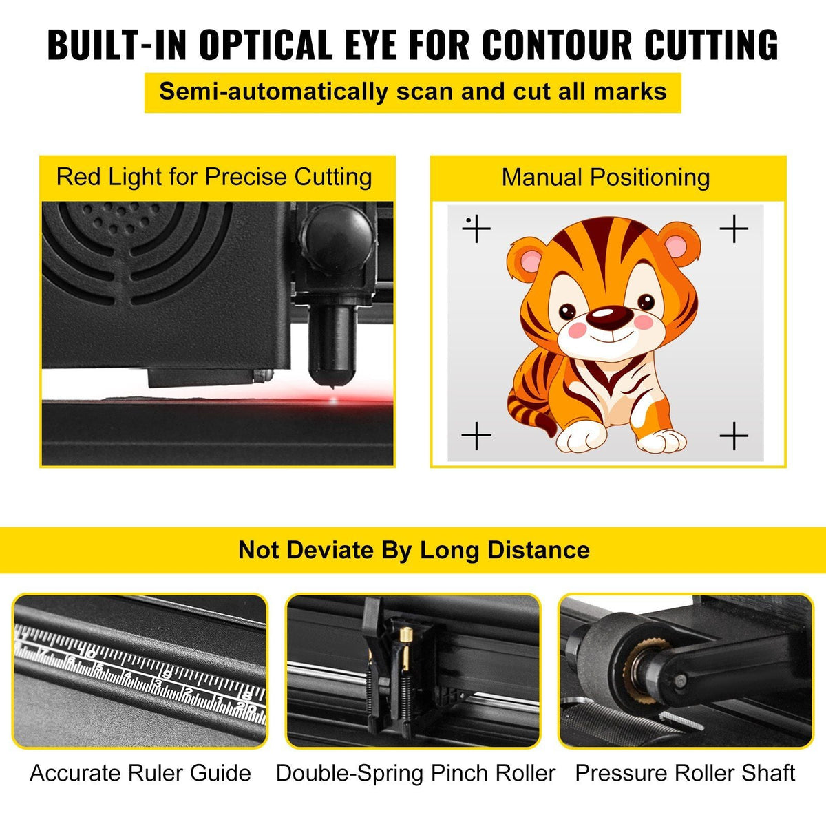 Vinyl Cutter 34 Inch Vinyl Cutter Machine Semi-Automatic DIY Vinyl Printer Cutter Machine Manual Positioning Sign Cutting with Floor Stand Signmaster Software