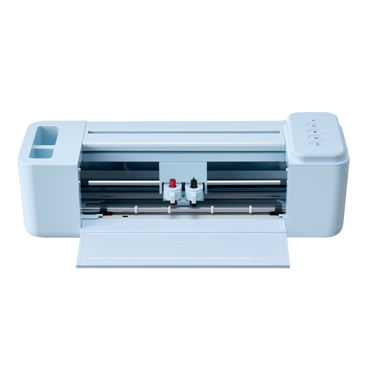 Vinyl Cutting Machine, 12 in, Button-Controlled Vinyl Cutter with Materials and Tool Kit, 5000+ Built-in Design Resources, Compatible with Mac, Windows, Android and iOS, for Customized Cards