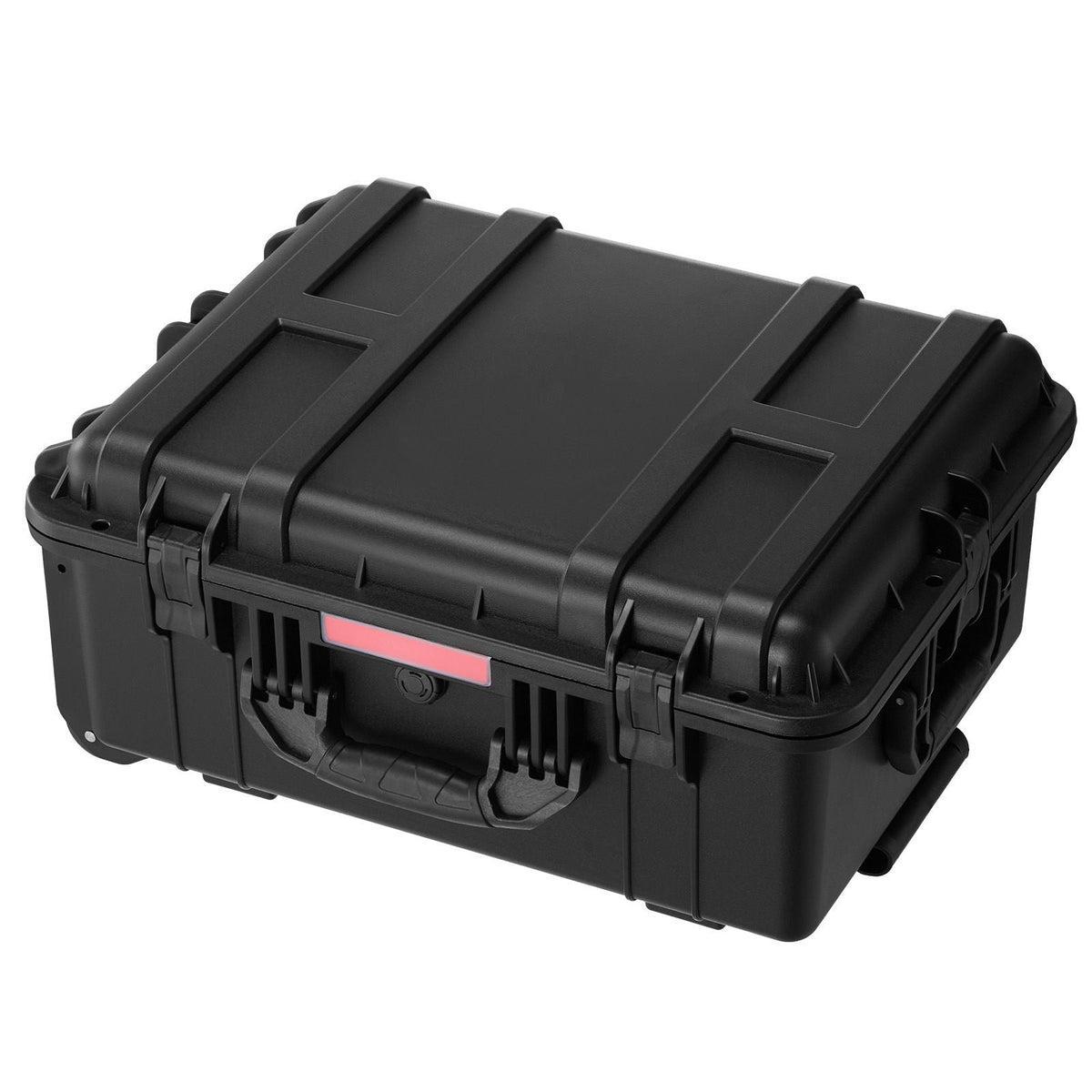 Weatherproof Hard Case, Heavy Duty Protective Dry Box Case with Pre-Cut Foam, Wheels & Retractable Pull Handles for Travel, Hunt, Military, Tactical, IP67 Waterproof Case for Cameras(57x45x28)