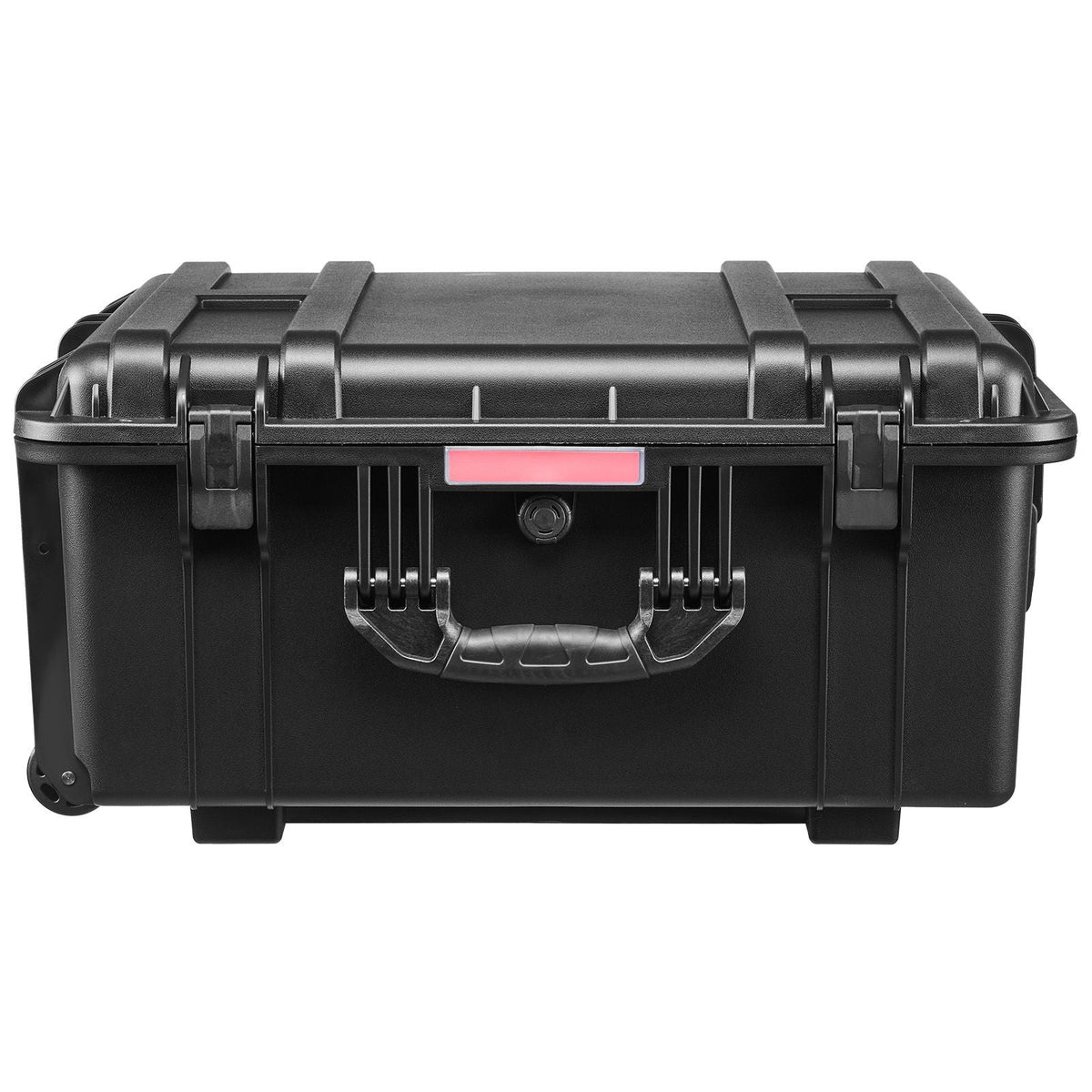 Weatherproof Hard Case, Heavy Duty Protective Dry Box Case with Pre-Cut Foam, Wheels & Retractable Pull Handles for Travel, Hunt, Military, Tactical, IP67 Waterproof Case for Cameras(63x50x32)
