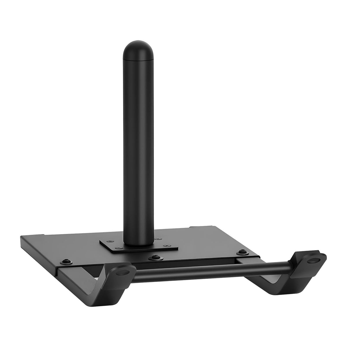 Weight Sled, Steel Power Sled, Fitness Strength Training Sleds for Athletic Exercise Speed Improvement, Workout Fitness Equipment with Harness, Compatible with 1/2 in Weight Plates, Black