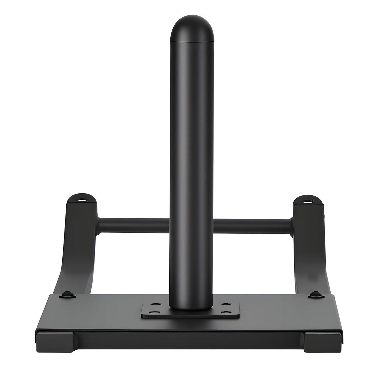 Weight Sled, Steel Power Sled, Fitness Strength Training Sleds for Athletic Exercise Speed Improvement, Workout Fitness Equipment with Harness, Compatible with 1/2 in Weight Plates, Black