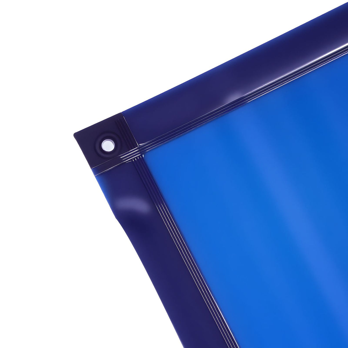 Welding Screen with Frame, 6 x 6 FT Welding Curtain Screen, Flame-Resistant Vinyl Safety Protection Screens with Lockable Swivel Wheels & 6-Level UV Protection for Workshop/Industrial Use, Blue