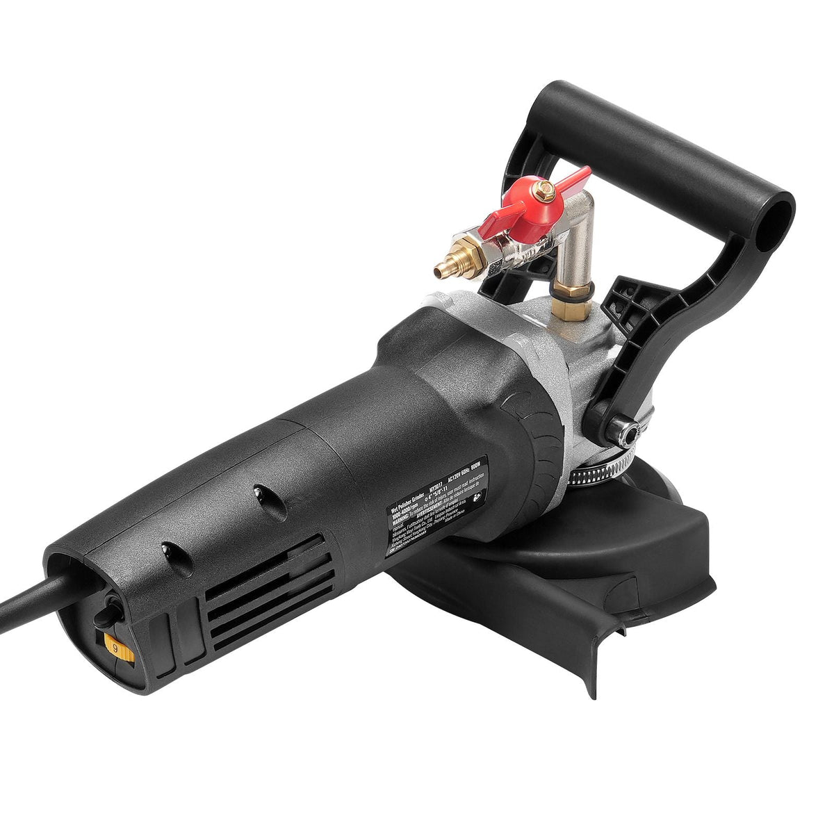 Wet Polisher 800W, 4" Concrete Grinder with 6 Variable Speed and 7 Polishing Kits, Wet Grinder Machine for Marble, Granite, Stone, Rock, Tile, Equipped with a GFCI Switch, (1000 - 4000 RPM)