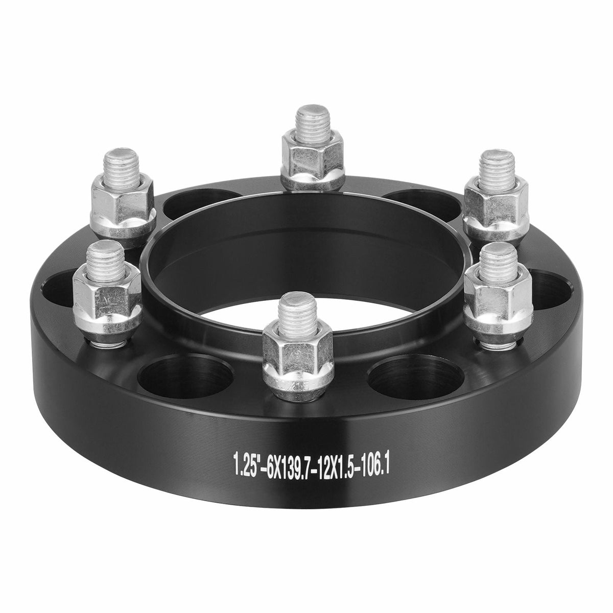 Wheel Spacers, 1.25" 6"x5" Wheel Adapters, 6 Lug Forged Spacer, 106.1 mm Bore Hubcentric M12 x1.5 Studs Spacers, Fit for 1979-2023 Toyota and Lexus, 4 PCS Blue