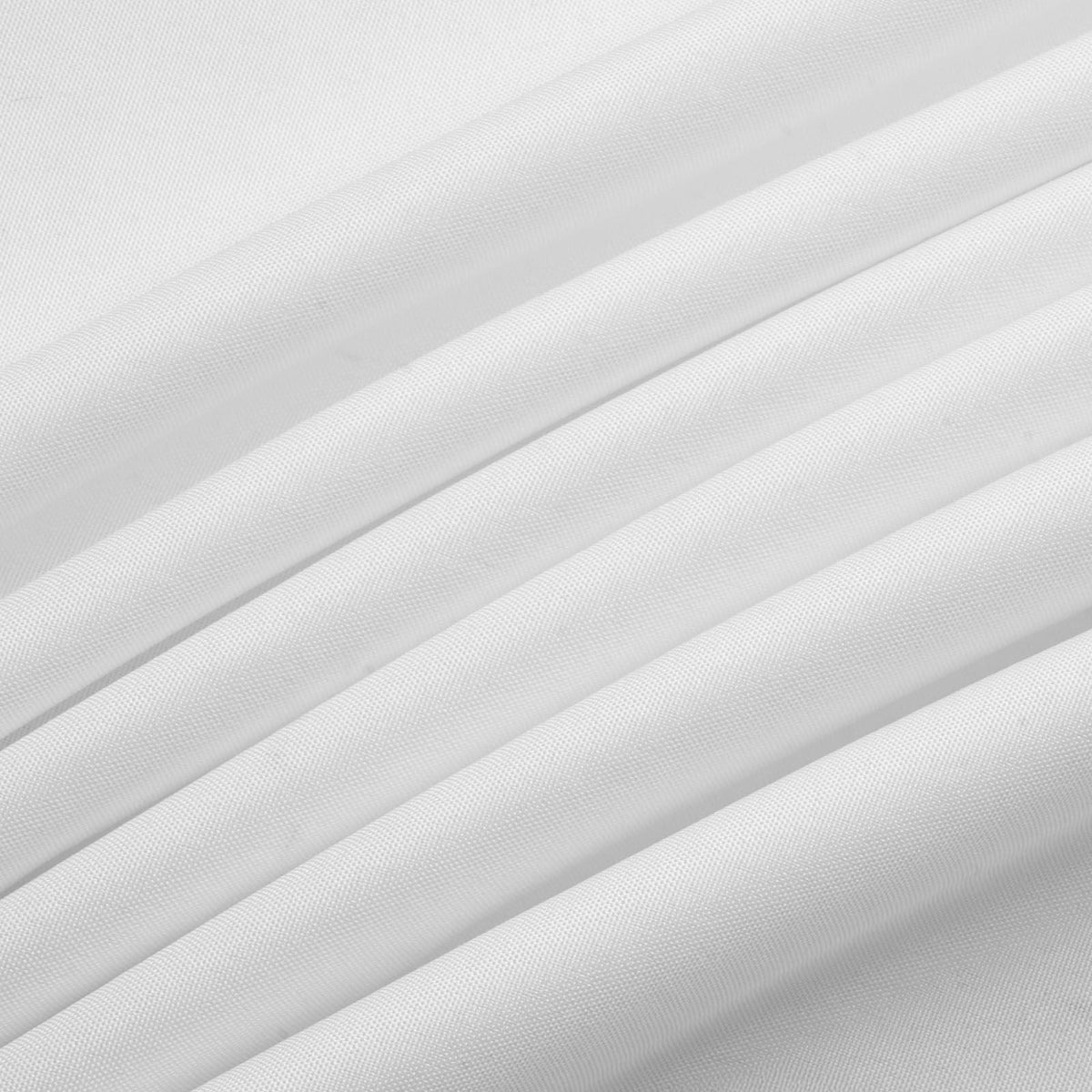 White Round Tablecloths 2 Pack, 120 Inches in Diameter, Stain- & Wrinkle- Resistant, Machine Washable Table Clothes, Polyester Fabric Table Covers for Wedding, Party, Banquet, Formal Events