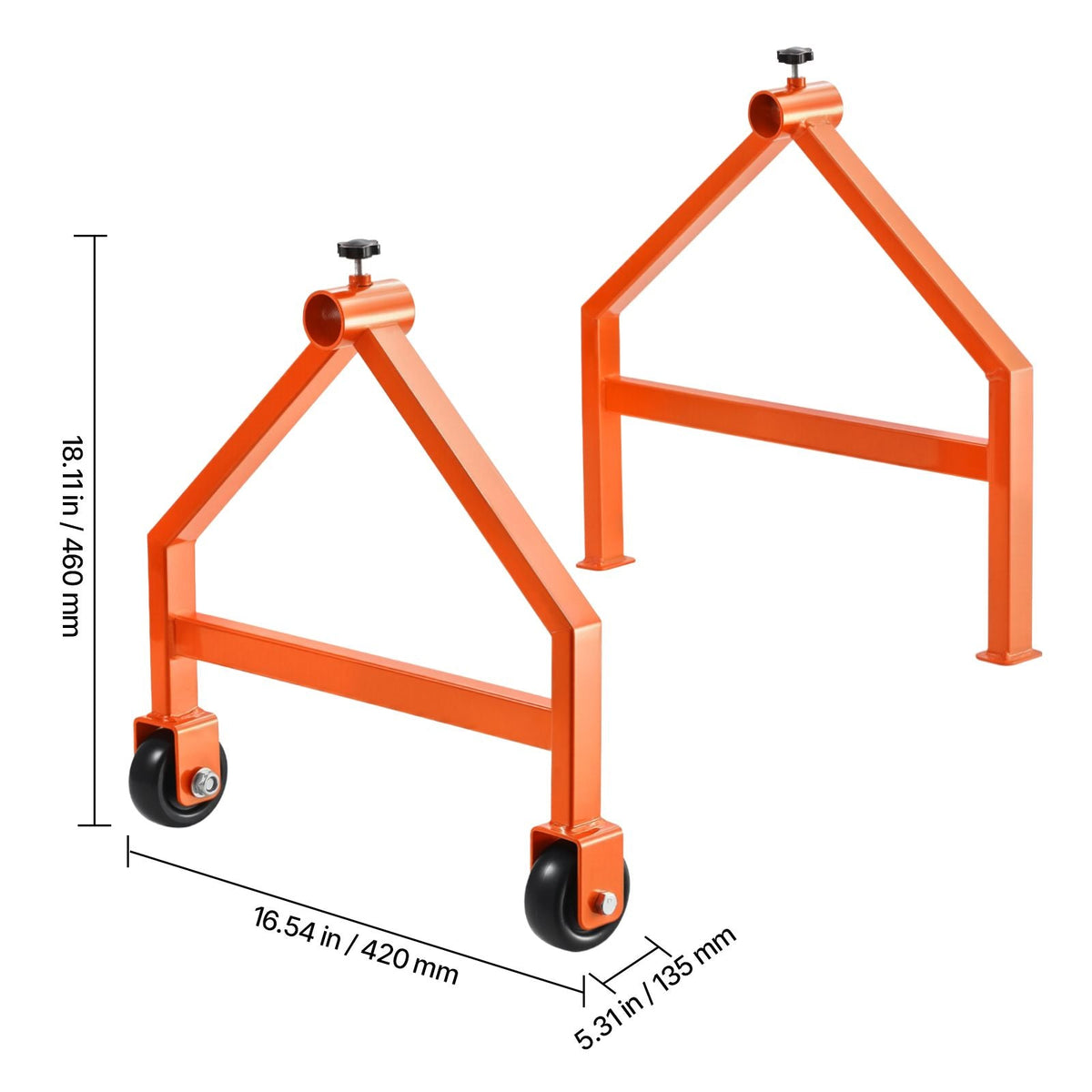 Wire Spool Rack, 220 lbs Load Capacity, Portable Cable Caddy, Moveable Wire Rack with Wheels, Spool Holder, Up to 29.9 in Diameter, for Electrical Industrial and Retail Use, Working Efficiency