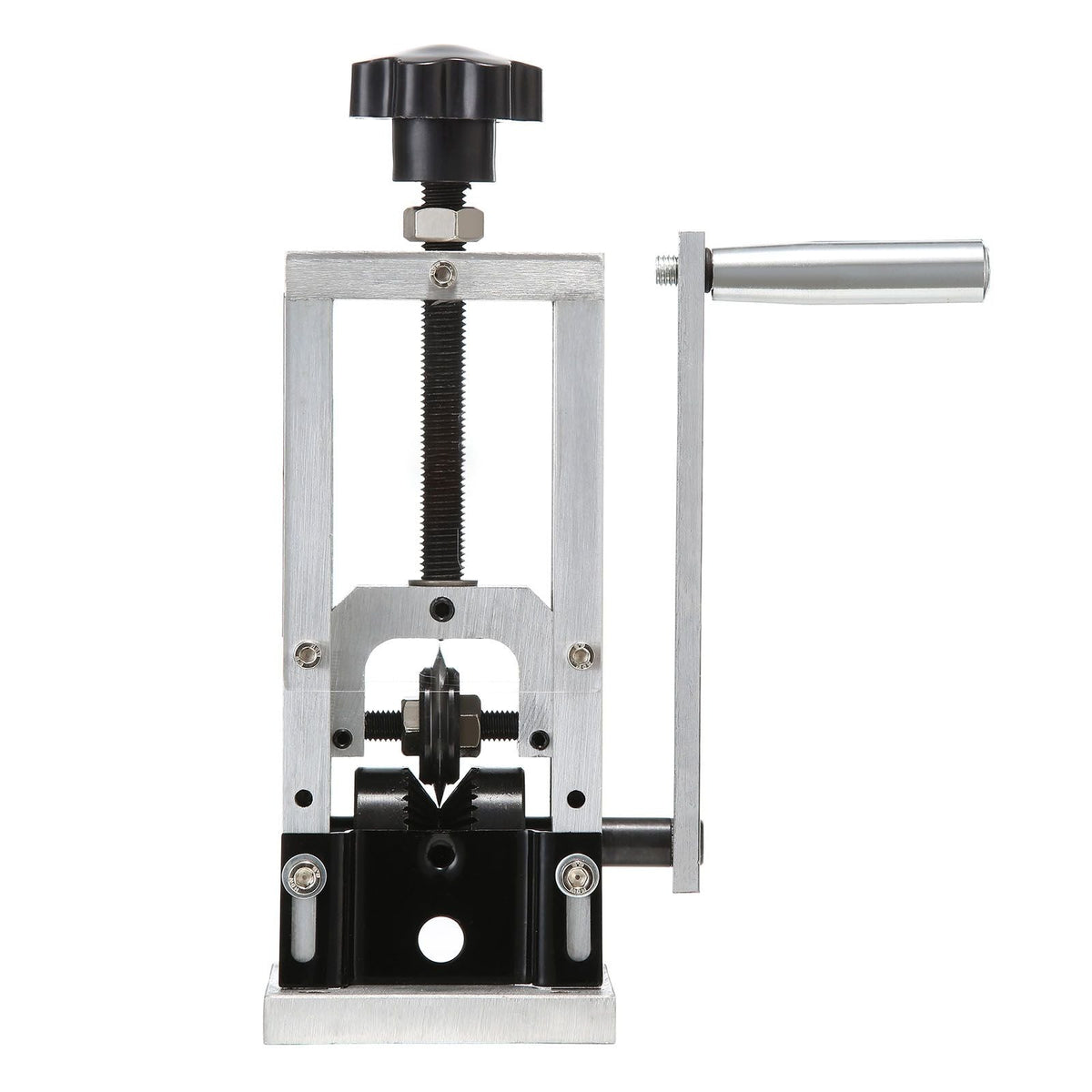 Wire Stripping Machine,Wire Stripper with Hand Crank or Drill Powered,0.06''-1.18'' Copper Wire Stripper,Visible Stripping Depth Reference,Portable Aluminum Frame Wire Peeler