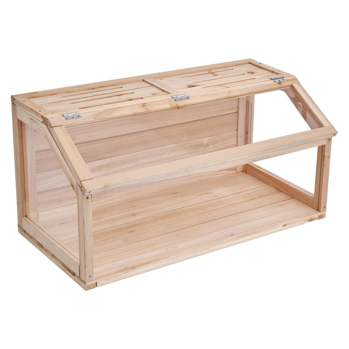 Wooden Hamster Cage, 270° Viewing Hamster Habitat, 40 x 20 x 20in, Dwarf Hamster Cages with Openable Top, Ventilated Small Animal Cage, Pet Mouse Cage for Gerbils, Rats, Guinea Pigs, Mice