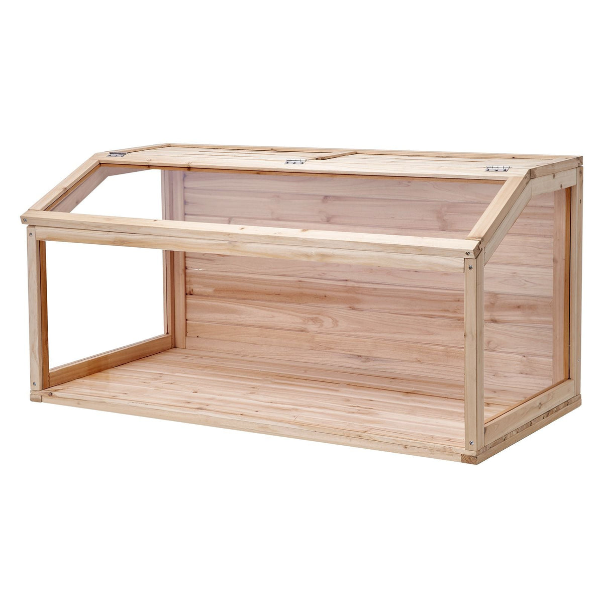 Wooden Hamster Cage, 270° Viewing Hamster Habitat, 40 x 20 x 20in, Dwarf Hamster Cages with Openable Top, Ventilated Small Animal Cage, Pet Mouse Cage for Gerbils, Rats, Guinea Pigs, Mice
