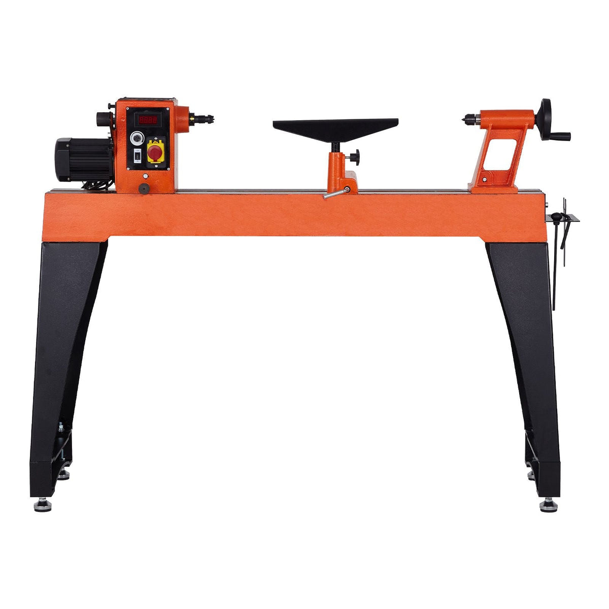 Woodworking Lathe, 1.5 HP, Wood Lathe Machine with 0 to 3200 RPM Variable Speed, 16 x 40 in Workbench, Brushless DC Motor, Cast Iron Body, Tool Rest, for Medium to Large Projects Woodworking