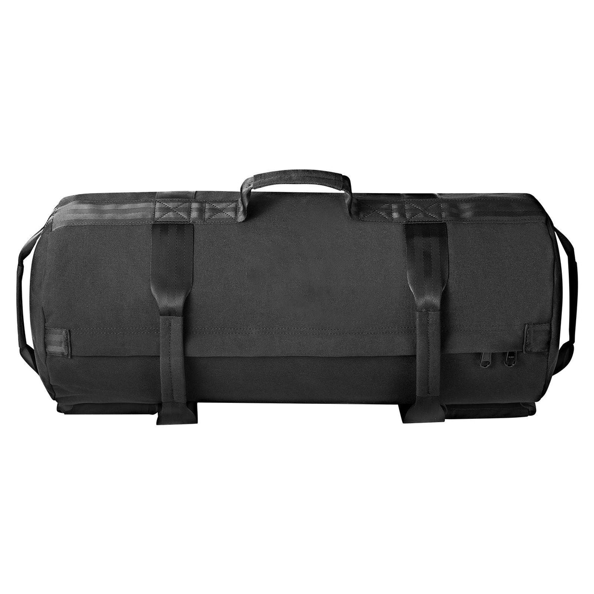 Workout Sandbag, Heavy Duty Workout Power Bags with Handles, 25-75 lbs Adjustable Slam Bag for Fitness Strength Weight Training Cross-Training, Home Gym Exercise, Black (Unfilled)
