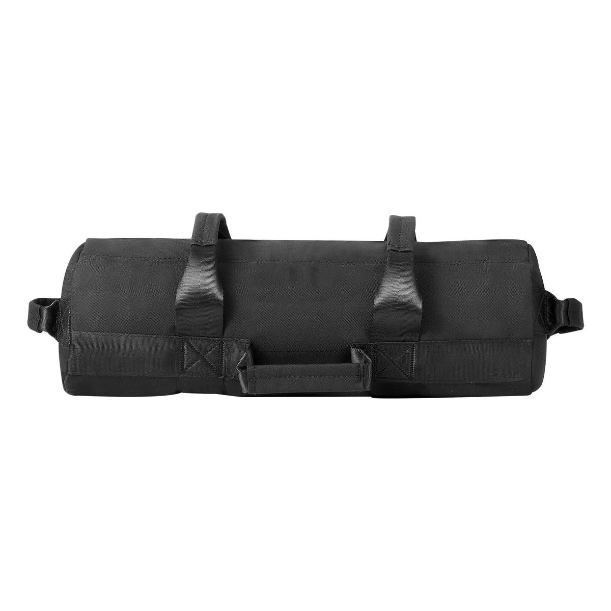 Workout Sandbag, Heavy Duty Workout Power Bags with Handles, 5-25 lbs Adjustable Slam Bag for Fitness Strength Weight Training Cross-Training, Home Gym Exercise, Black (Unfilled)