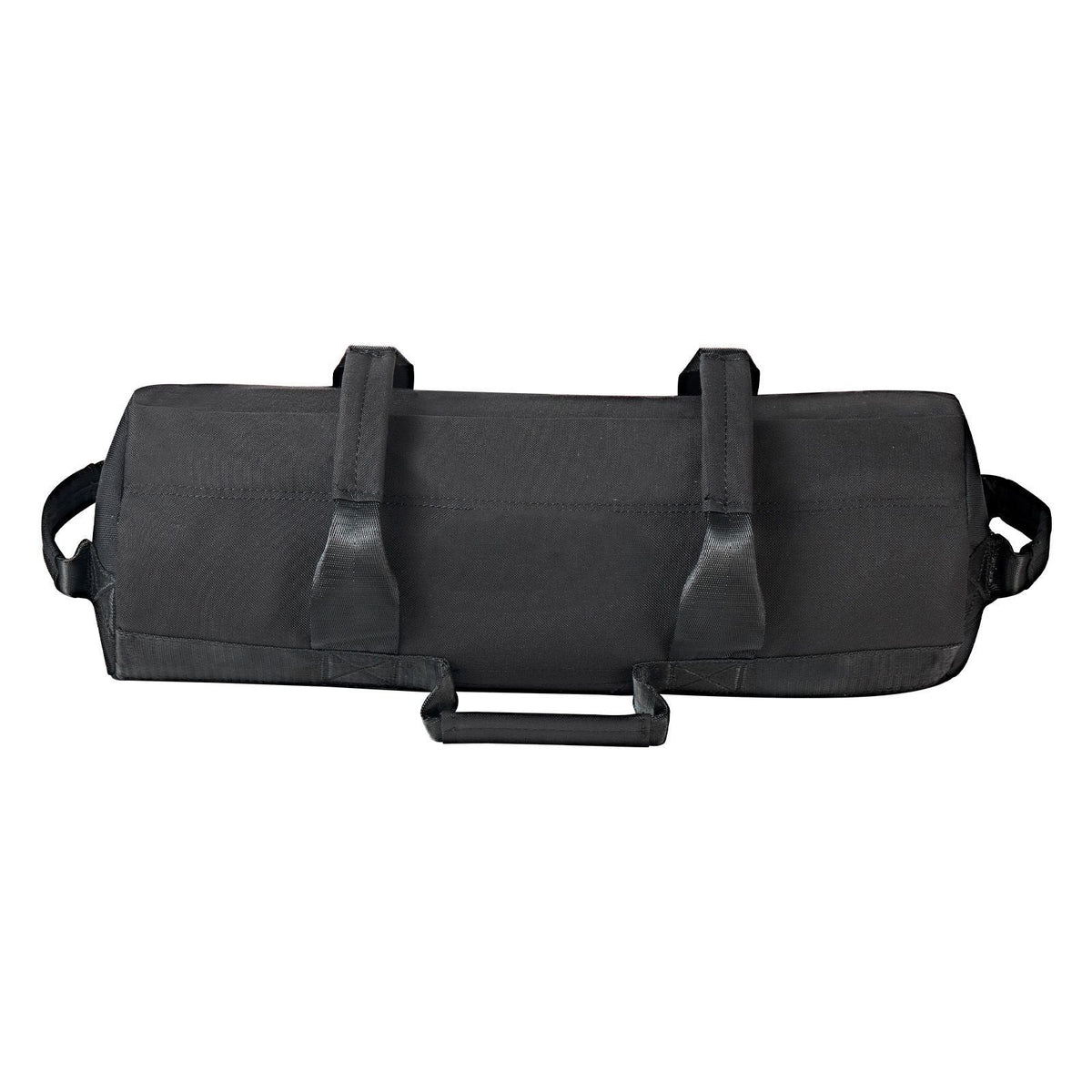 Workout Sandbag, Heavy Duty Workout Power Bags with Handles, 5-25 lbs Adjustable Slam Bag for Fitness Strength Weight Training Cross-Training, Home Gym Exercise, Black (Unfilled)